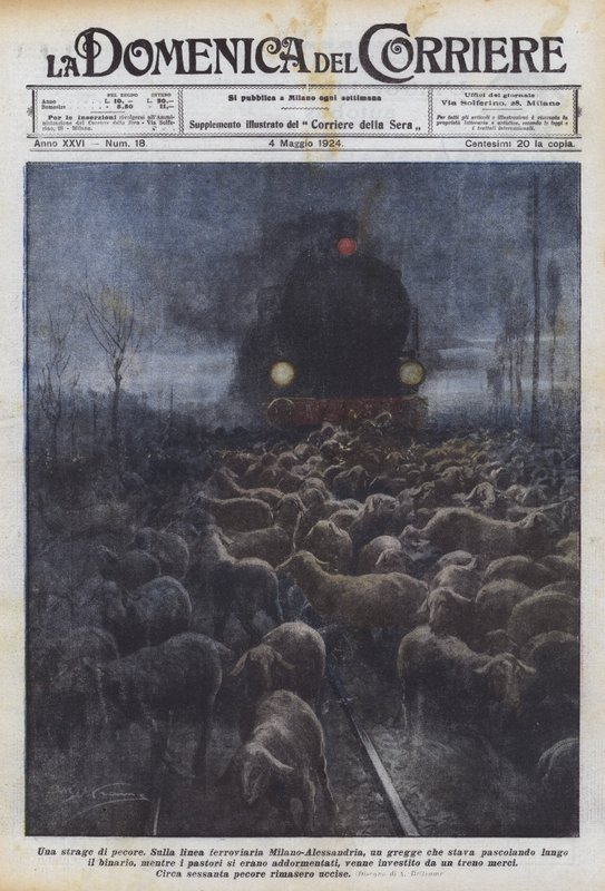 Et slakt av sau av Achille Beltrame