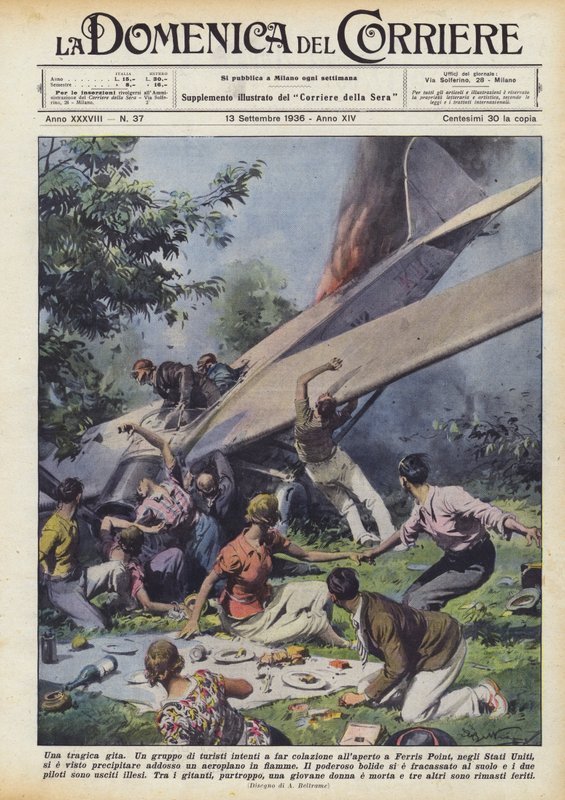 En tragisk tur av Achille Beltrame