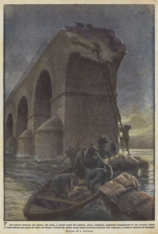 En dristig prestasjon av Genius av Achille Beltrame