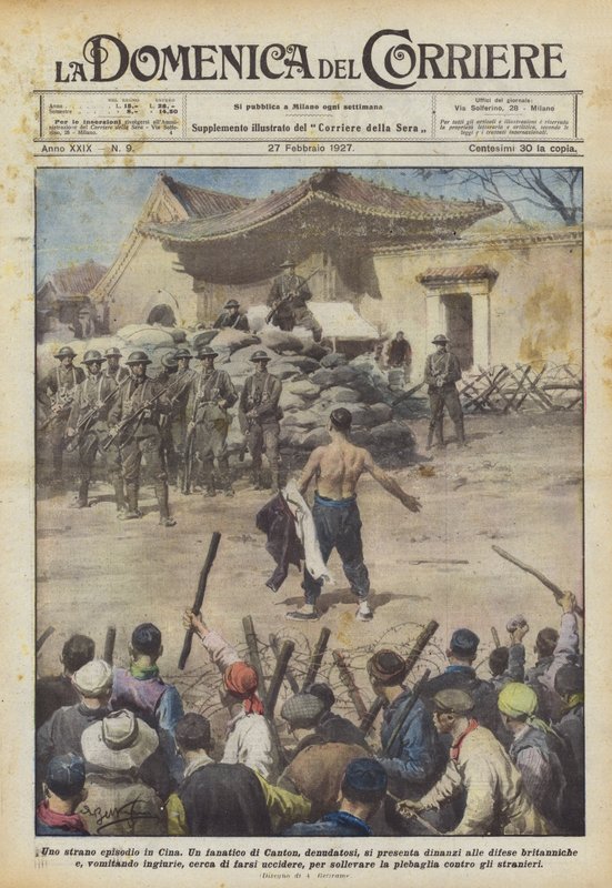 En merkelig episode i Kina av Achille Beltrame
