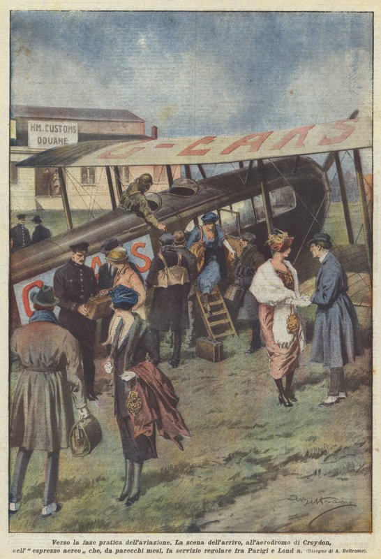Mot den praktiske fasen av luftfarten av Achille Beltrame
