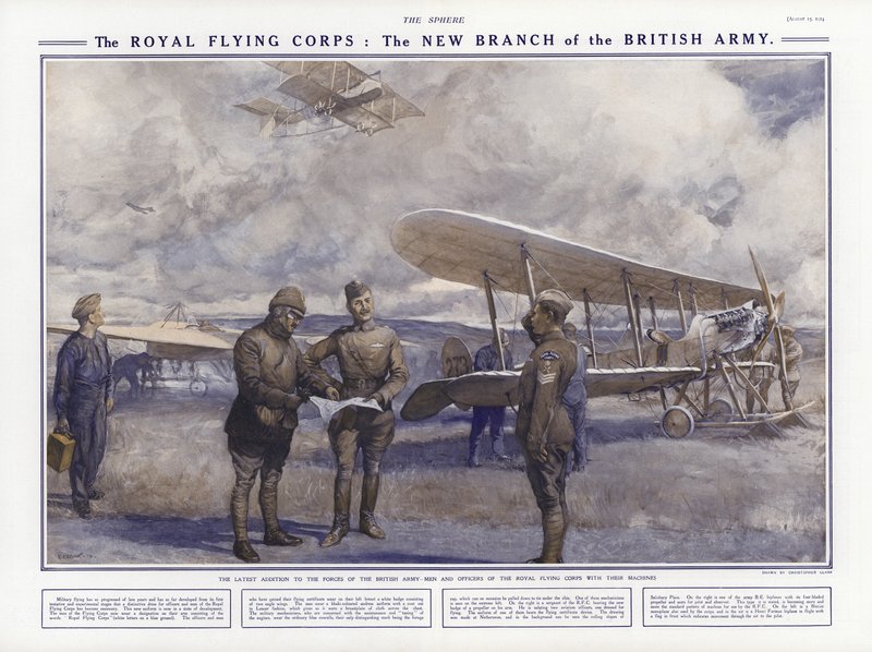 The Royal Flying Corps: den nye grenen av den britiske hæren av Addison Thomas Millar