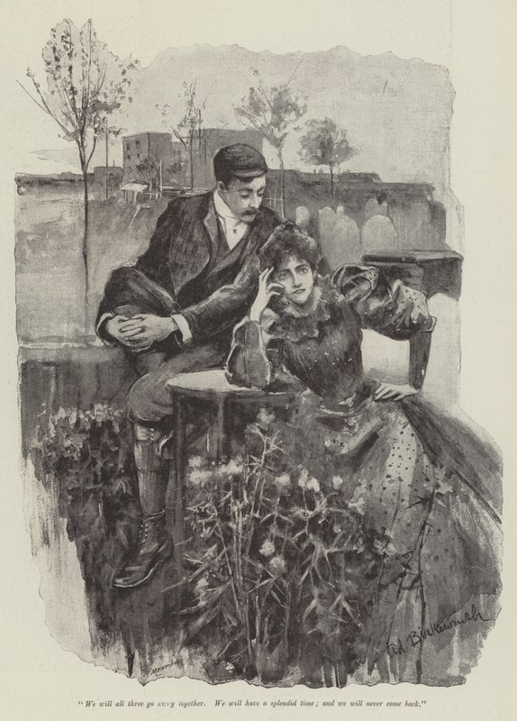 The Rebel Queen, av Walter Besant av Adolphe Birkenruth