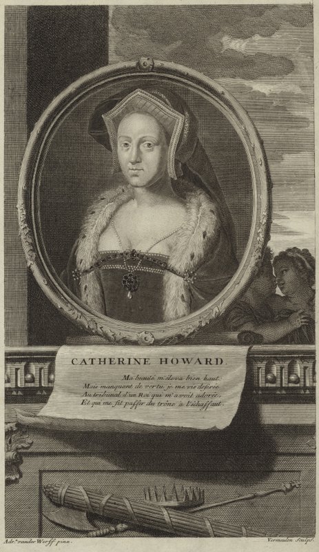 Catherine Howard av Adriaan van der Werff