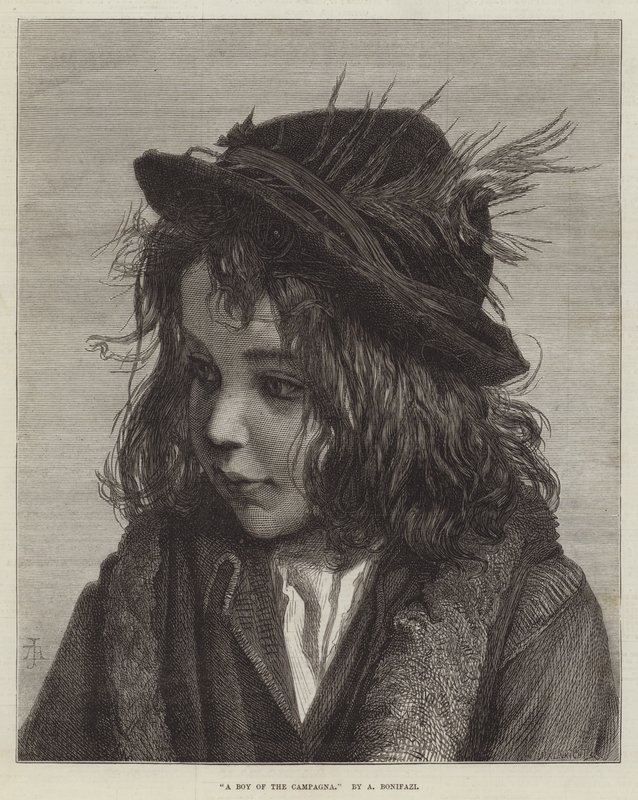 En gutt av Campagna av Adriano Bonifazi