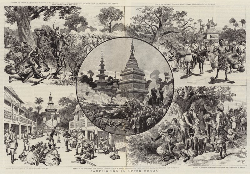 Kampanjer i Øvre Burma av Adrien Emmanuel Marie