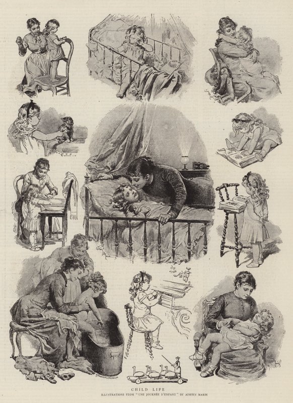 Barneliv av Adrien Emmanuel Marie