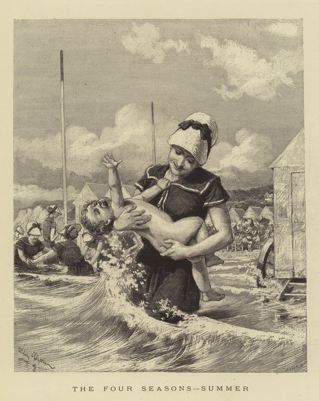 De fire årstider, sommer av Adrien Emmanuel Marie