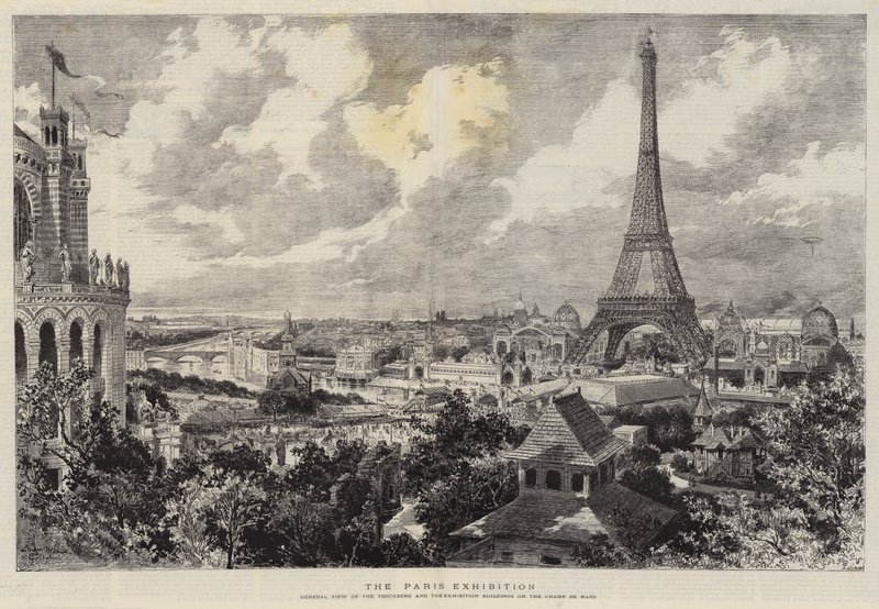 Paris-utstillingen av Adrien Emmanuel Marie