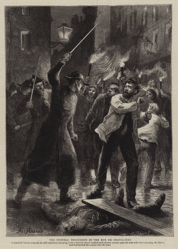 Historien om en forbrytelse, et øyenvitnes vitnesbyrd av Adrien Emmanuel Marie