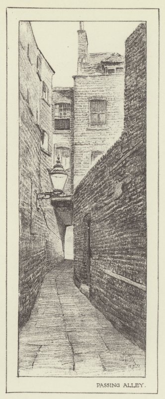 Passerer Alley av Alan Stapleton