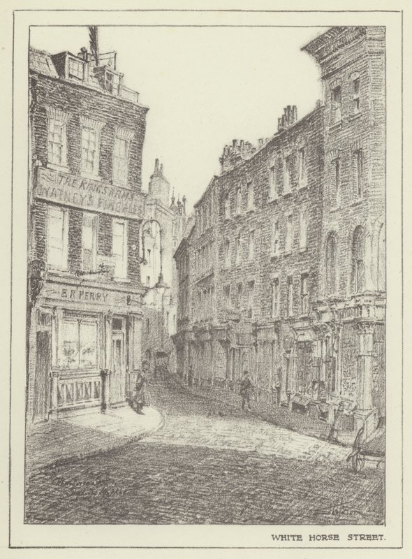 White Horse Street av Alan Stapleton