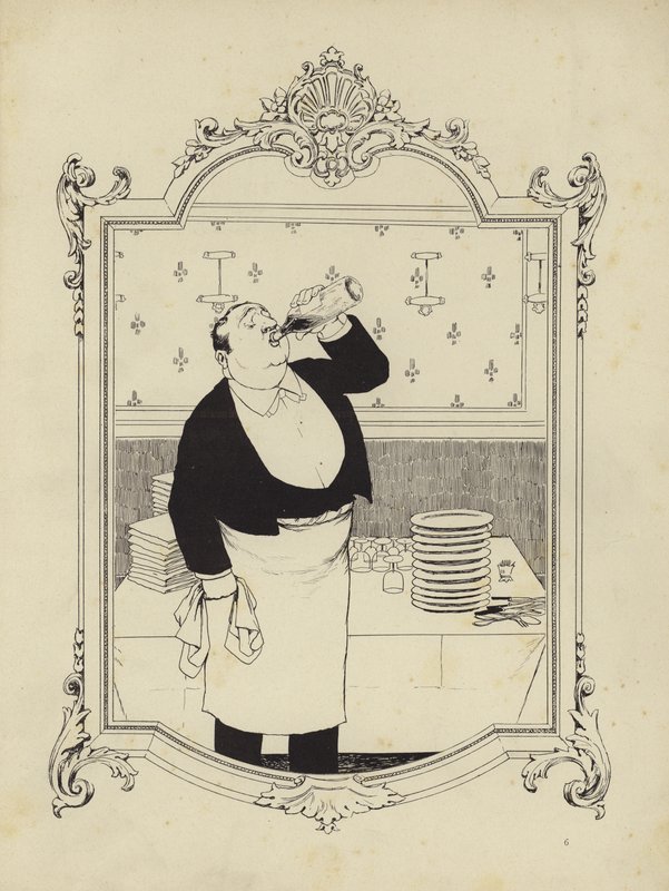 Tegneserie fra Memoires d'une Glace av Albert Guillaume