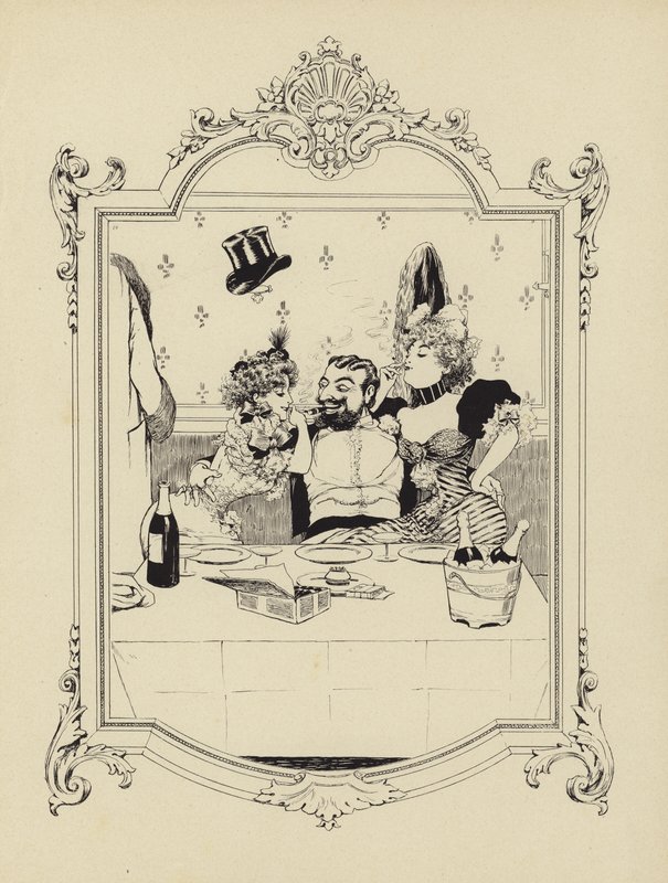 Tegneserie fra Memoires d'une Glace av Albert Guillaume