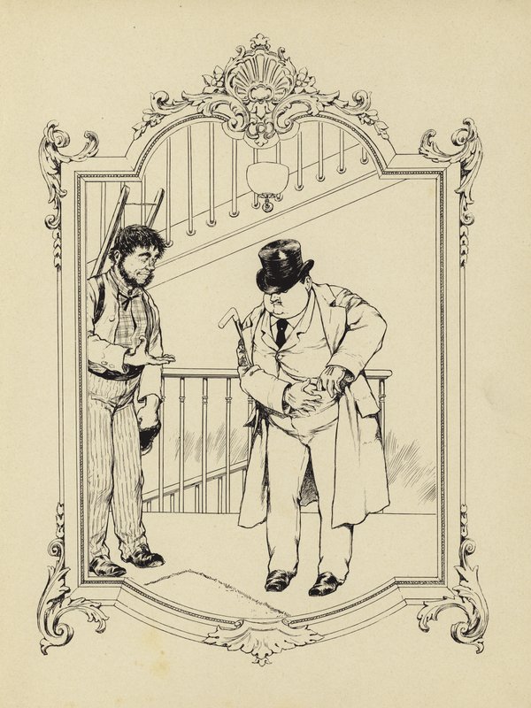 Tegneserie fra Memoires d'une Glace av Albert Guillaume