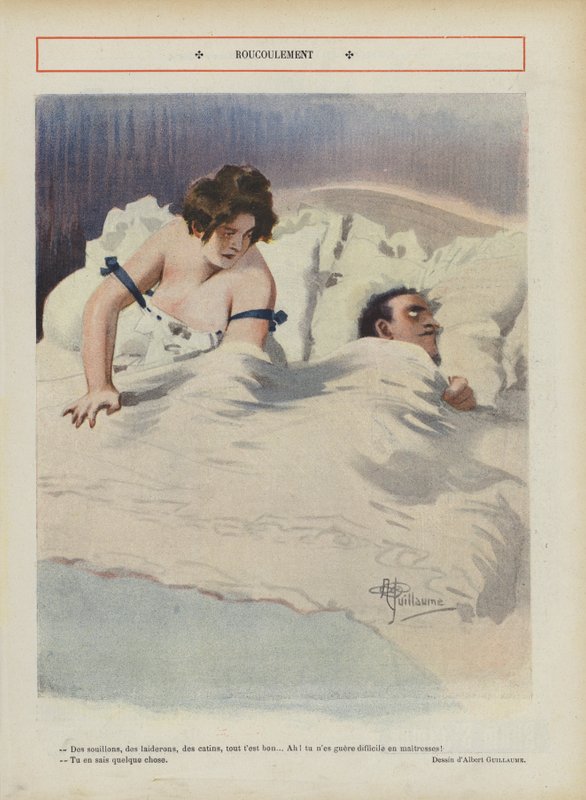 Illustrasjon for Le Rire av Albert Guillaume