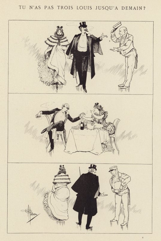 Du har ikke tre Louis før i morgen av Albert Guillaume