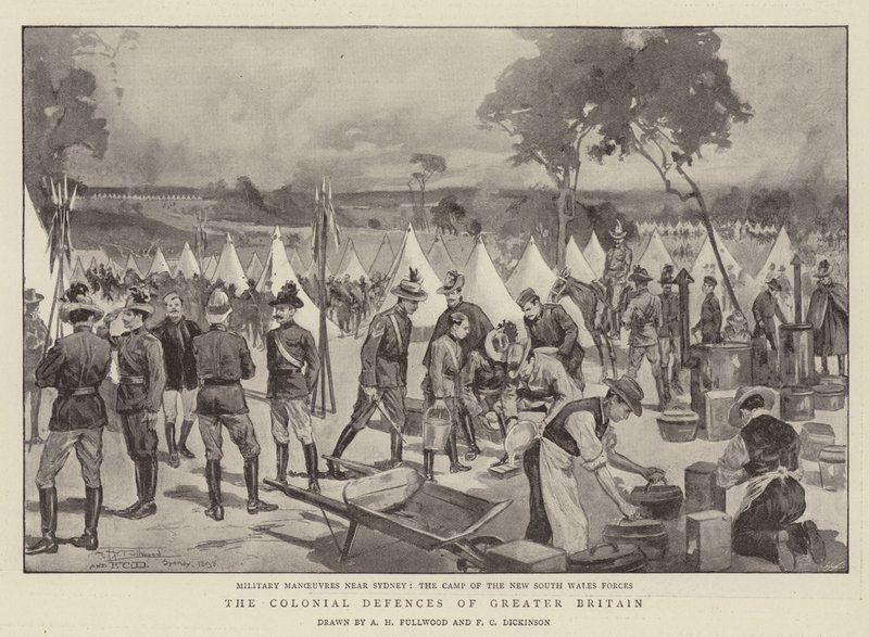Det koloniale forsvaret i Storbritannia av Albert Henry Fullwood