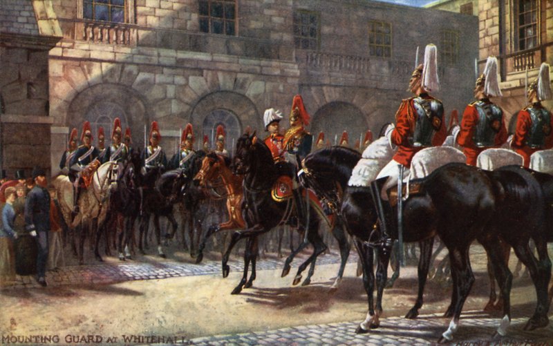 Montering av vakten ved Whitehall av Albert Henry and Payne Payne