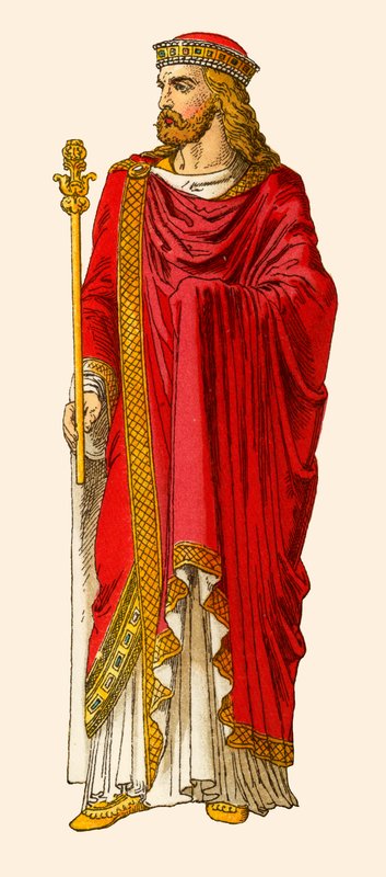Clovis, kongen av frankerne av Albert Kretschmer