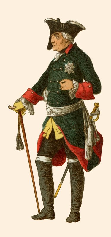 Fredrik II, den store av Albert Kretschmer