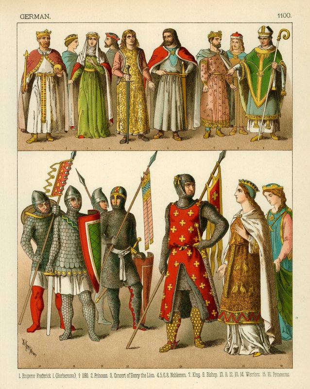 Tysk kostyme 1100 av Albert Kretschmer