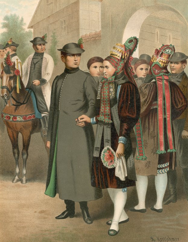 Tysk drakt, Altenburg av Albert Kretschmer