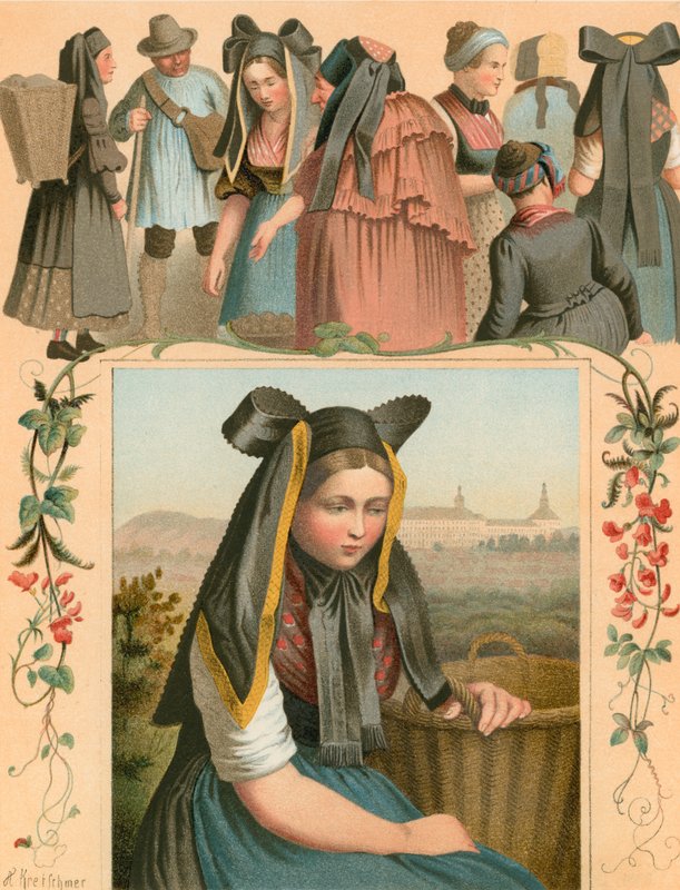 Tysk drakt, Thuringen av Albert Kretschmer