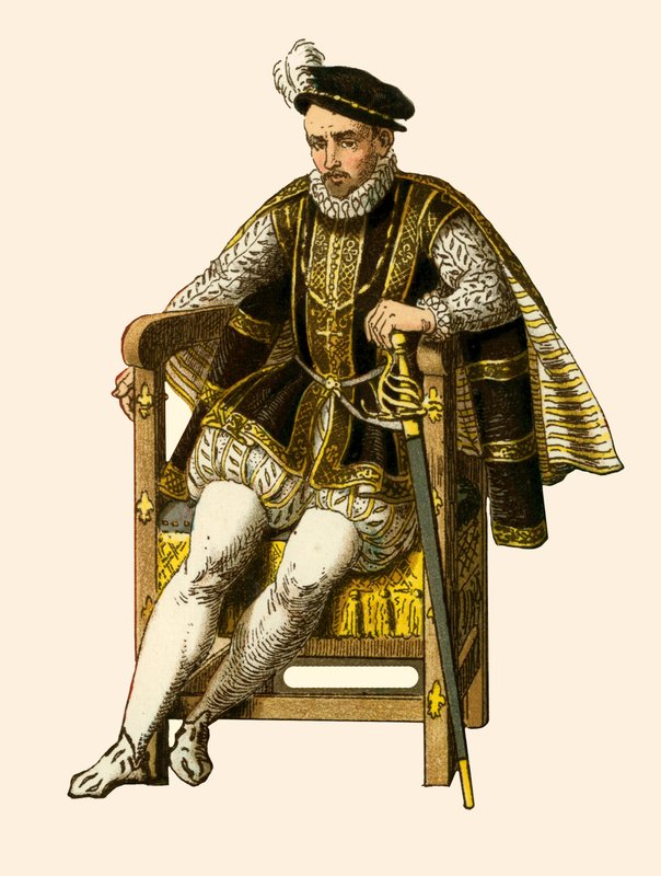 Kong Charles IX av Frankrike av Albert Kretschmer