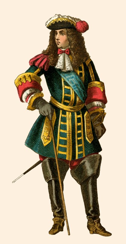 Kong Ludvig XIV av Frankrike av Albert Kretschmer