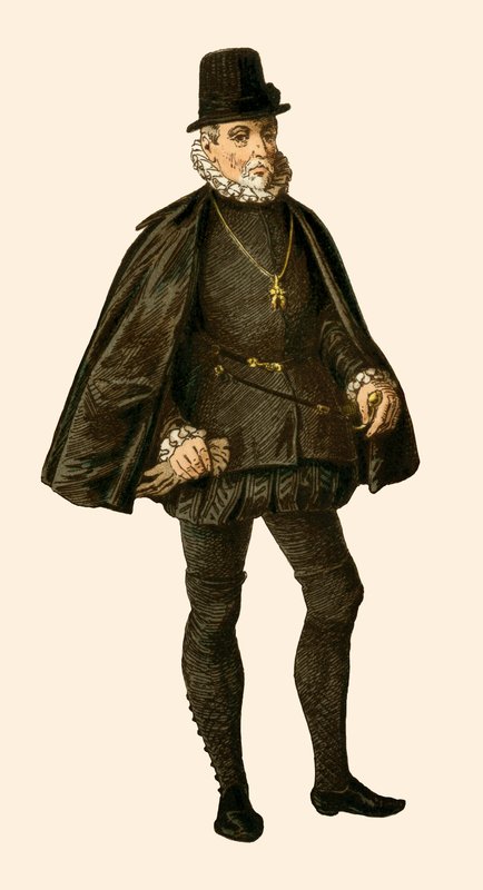 Kong Filip II av Spania av Albert Kretschmer