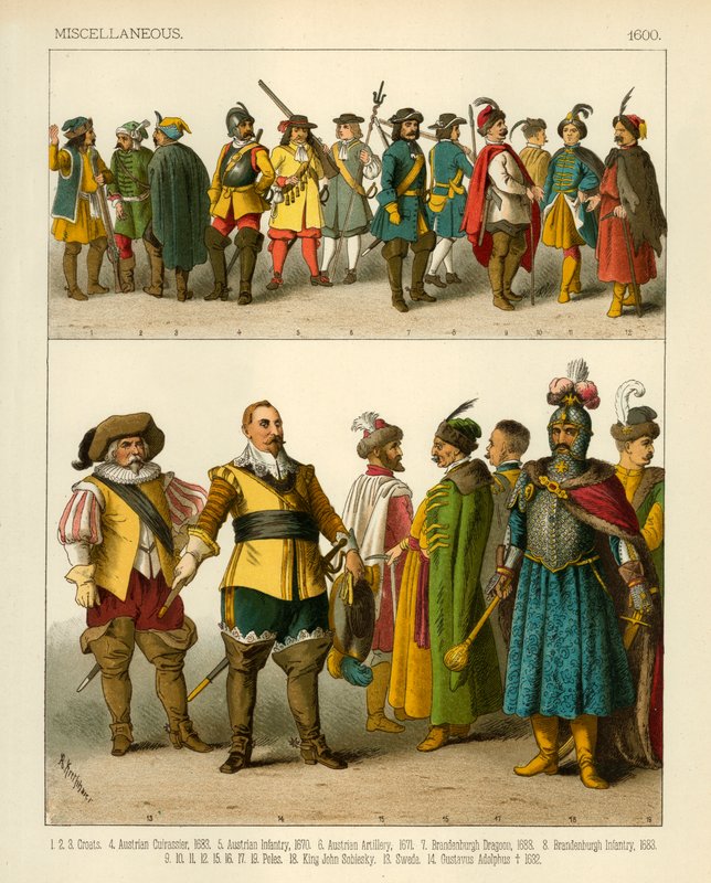 Diverse kostymer 1600,- av Albert Kretschmer