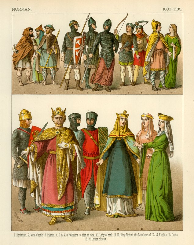 Norman 1000-1100 av Albert Kretschmer