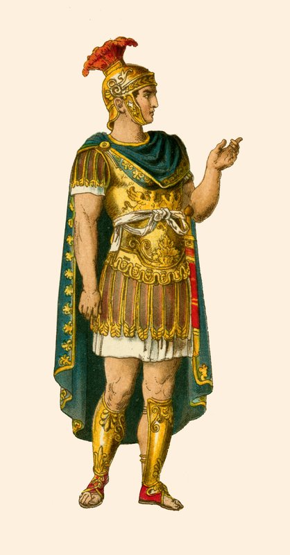 romersk general av Albert Kretschmer