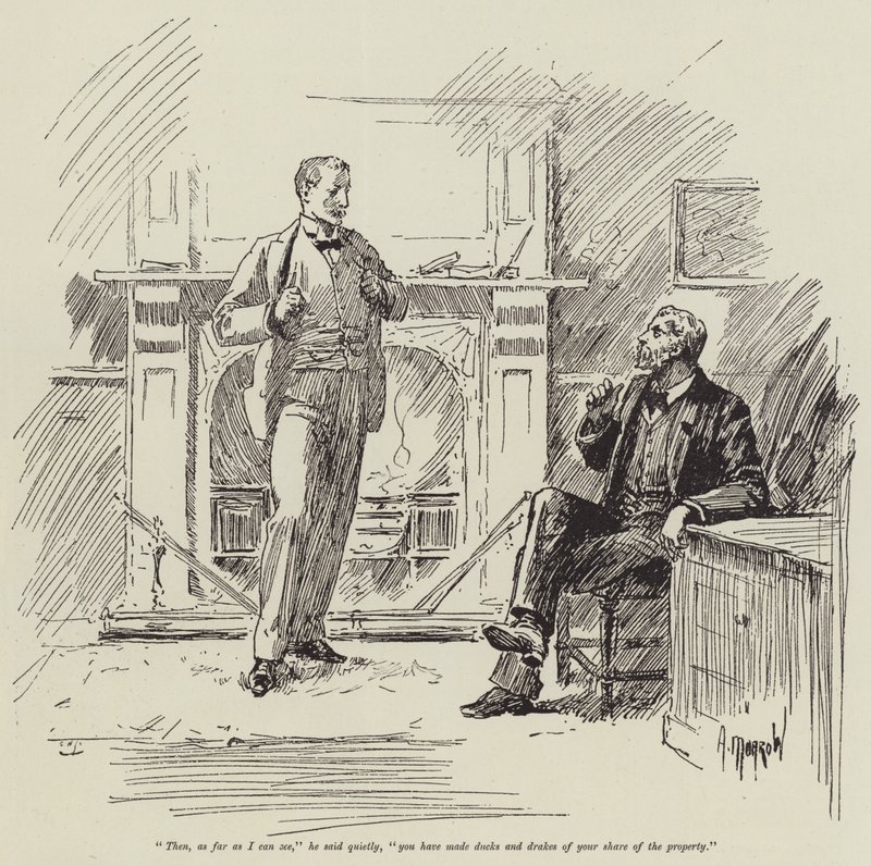Onkelen deres fra California, av Bret Harte av Albert Morrow