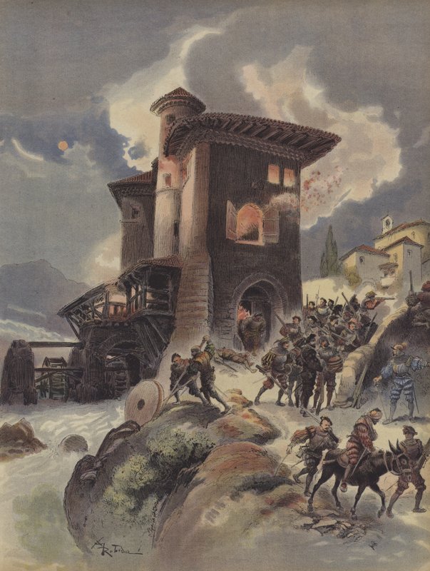 Partisanen Montluel, griper Moulins d