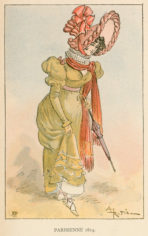 Pariser 1814 av Albert Robida