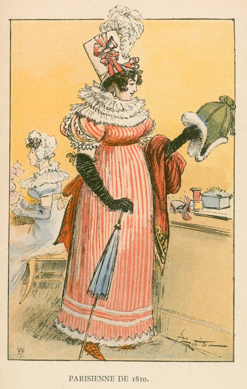 Pariser fra 1810 av Albert Robida