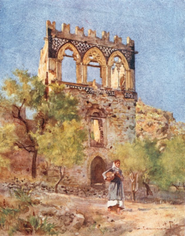 Badia Vecchia, Taormina av Alberto Pisa