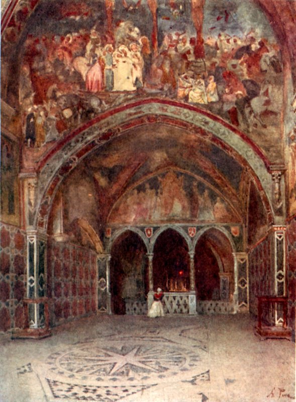 Kapellet i San Lorenzo Loricato ved S Benedict
