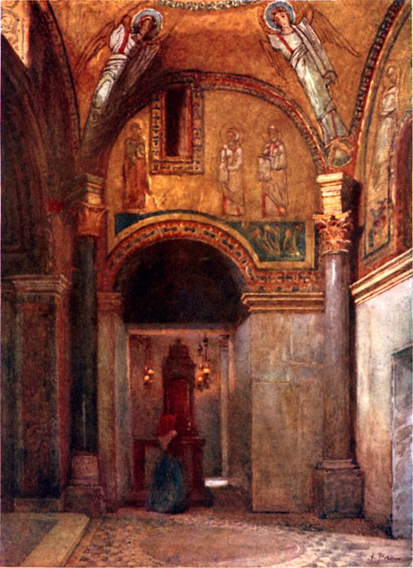 Kapellet i San Zeno i S Prassede av Alberto Pisa