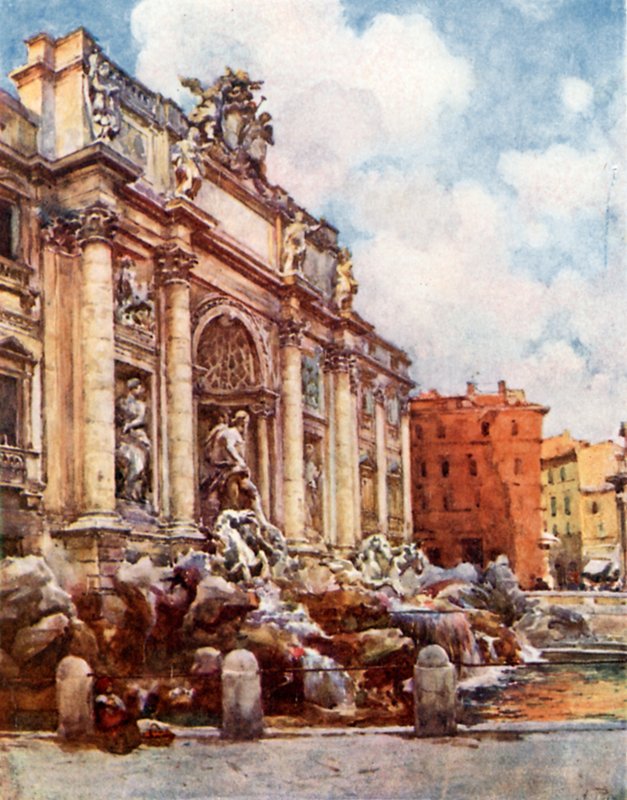 Trevifontenen av Alberto Pisa