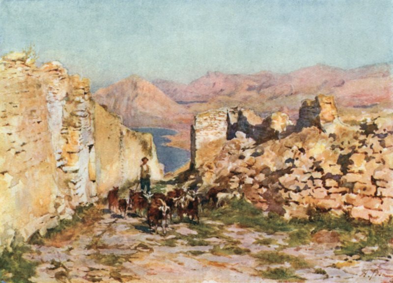 Monte San Giuliano, den gamle Eryx av Alberto Pisa