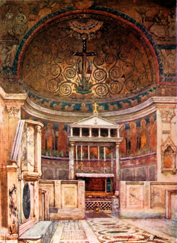 San Clemente, Choir and Tribune of Upper Church av Alberto Pisa