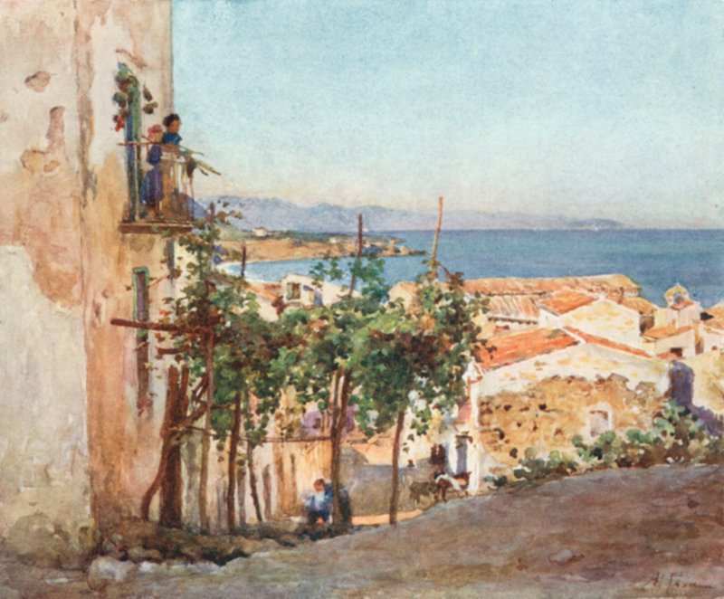 Gate i Cefalu av Alberto Pisa