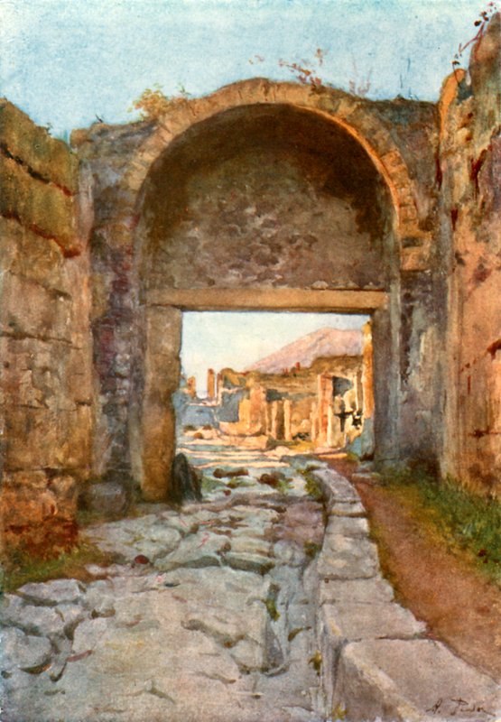 Stabianporten av Alberto Pisa