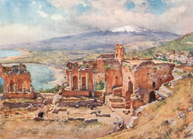 Teateret, Taormina av Alberto Pisa