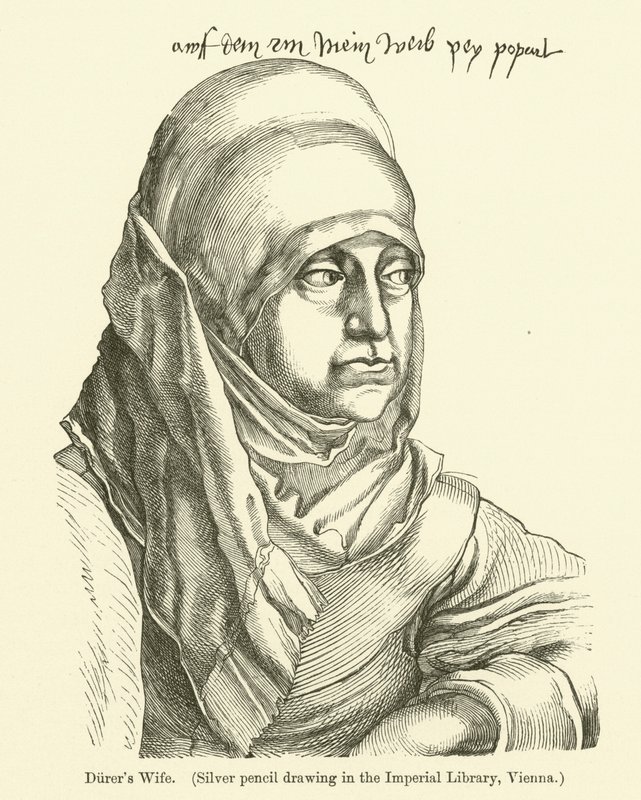 Albrecht Durers kone av Albrecht Dürer