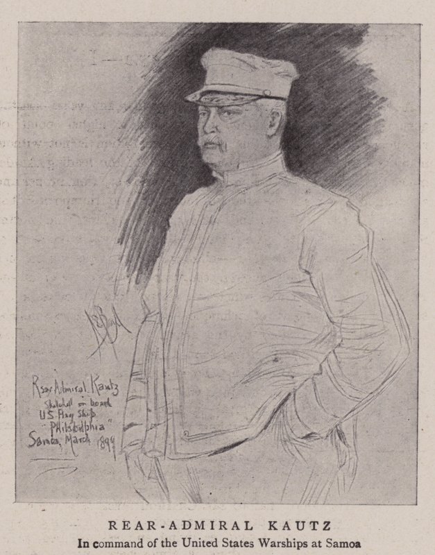 Kontreadmiral Kautz av Alexander Stuart Boyd