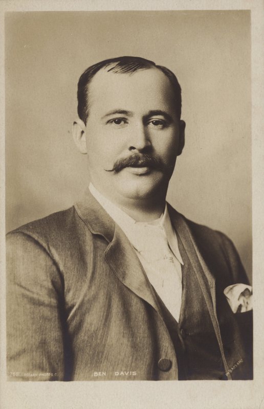 Ben Davies, walisisk tenor (1858-1943) av Alexander Bassano